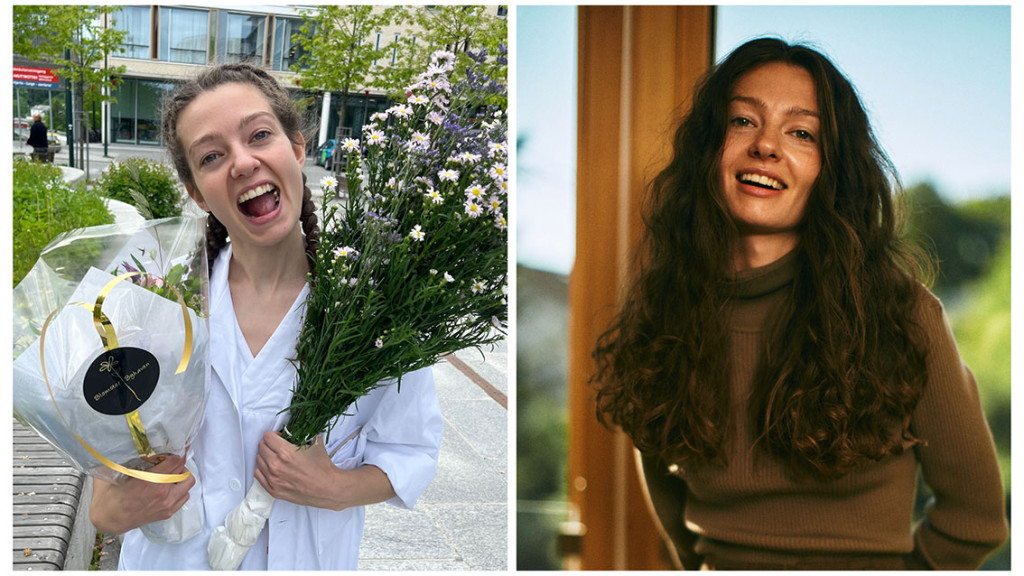 POPDOKTOR: Amanda Tenfjord &ndash; en imponerende blanding av musiker og medisiner. Foto: Amanda Tenfjord (T.v) og Baard Lunde (T&hellip;