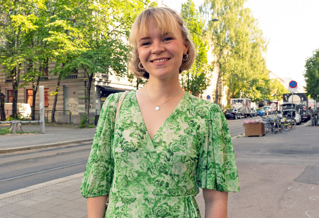 EVIG ENGASJERT: &ndash; Jeg kan ikke se for meg &aring; slutte &aring; rekke opp h&aring;nden og engasjere meg, noen gang, sier Oline S&aelig;ther,&hellip;